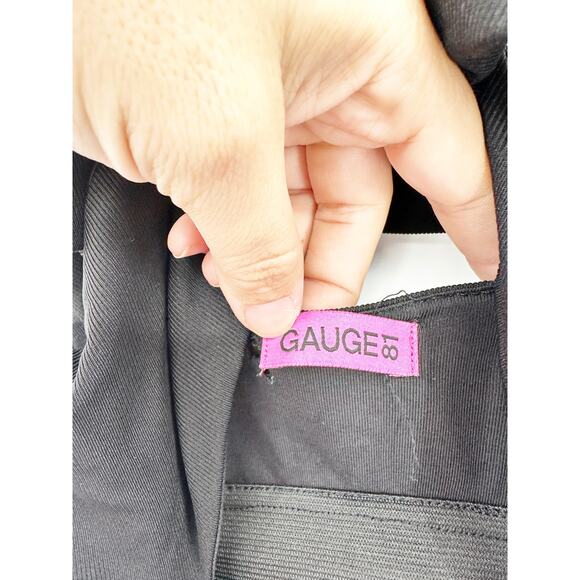 GAUGE81 Black Stretch Reno Jumpsuit - Picture 5 of 7